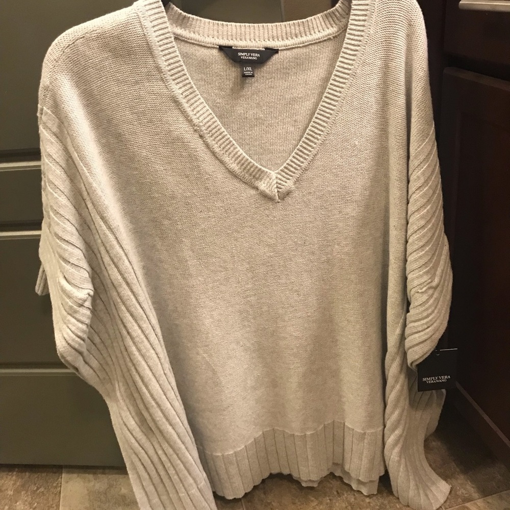 Vera Wang XL sweater NWT